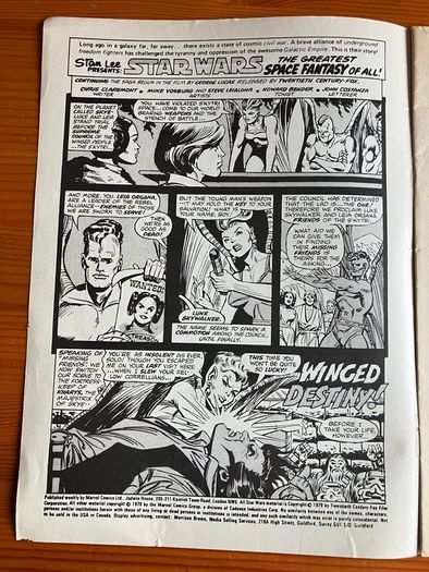 Comic: 'Star Wars Weekly' no. 102 / 1980