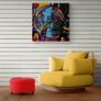 Original hand paint picture, acrylic painting by Strzala Image 2