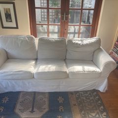 White 3 Seater Couch