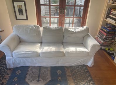 White 3 Seater Couch