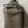 Vintage army issue water bottle in canvas Image 2