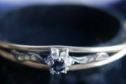 Vintage 9Ct Yellow Gold Plated Ladies Gemset  Bracelet 6cm Wide As New Unworn 9,44g