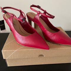 Brand New Red Next Forever comfort Sling back heels