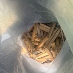 Wood kindling and offcuts