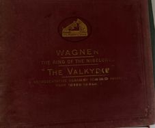 Antique Gramophone records Wagner The Ring of the Nibelungs The Valkyrie