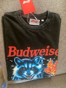 Brand New Budweiser Toronto Football 2026 Graphic Tee Size M (Oversized Fit)