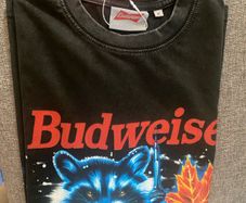 Brand New Budweiser Toronto Football 2026 Graphic Tee Size M (Oversized Fit)