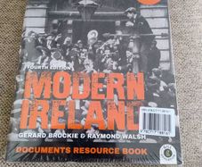 Modern Ireland fourth edition by Gerard Brockie and Raymond Walsh for Ordinary and Leaving Level Gill Education Books new and sealed with FREE STANDARD POSTAGE INCLUDED
