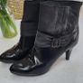 SEE by Chloe black leather hi-shine ankle boots Sz 40 (fit 7-7.5UK) - Rrp 495 (New) Image 3