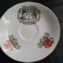 Queen Anne teacup and saucer celebrating the marriage of Charles and Diana Image 4