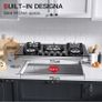 Glass Gas Hob 5 burners Image 5