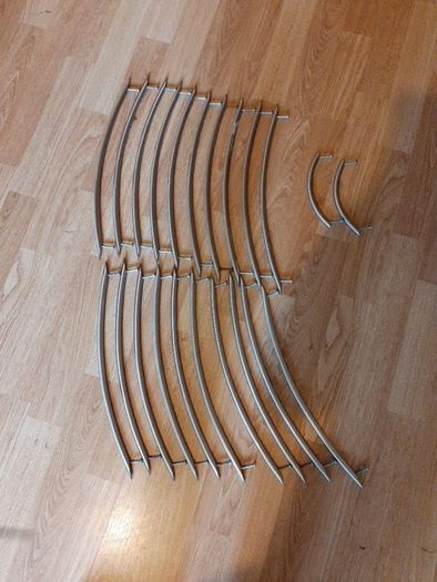 Heavy chrome handles
