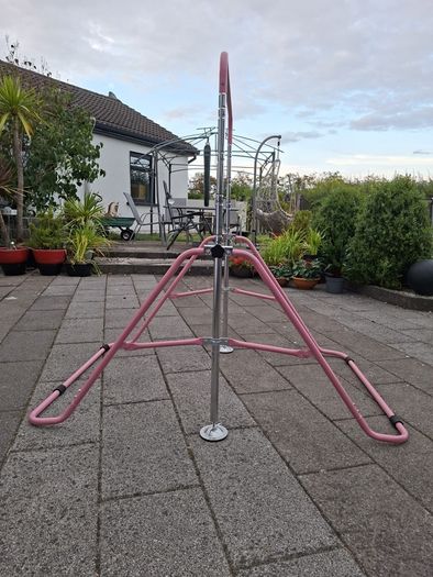 pink gymnastic Bars