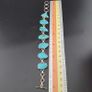 Stunning Arizona Turqouise with Sterling 925 Silver Bracelet Image 2