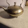 Oriental Brass lovely looking Tea or Coffee Pot. Engraved Indian Pot. Small Vintage Jug. Handmade Image 7