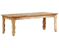 Coffee Table 110x50x40 cm Solid Reclaimed Wood