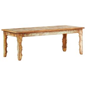 Coffee Table 110x50x40 cm Solid Reclaimed Wood