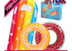 Swimming Rings for Kids Fruit Pool Float, Swim Tube Ring, Inflatable Pool Floats Swim Pool Party (FREE SHIPPING)