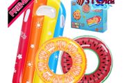 Swimming Rings for Kids Fruit Pool Float, Swim Tube Ring, Inflatable Pool Floats Swim Pool Party (FREE SHIPPING)