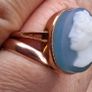 9ct Gold Antique Cameo Ring Image 6