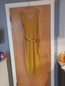 F&F Ribbed Style Sleevless Dress With Stretch.  S. 18 -  .   B.N.W.T.