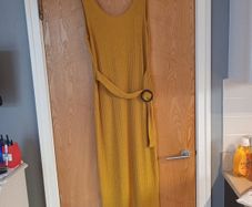 F&F Ribbed Style Sleevless Dress With Stretch.  S. 18 -  .   B.N.W.T.