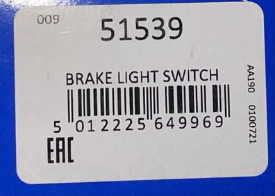 Brake Light Switch ntermotor 51539