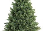 Christmas Decorations - 6ft/72inch Artificial Canadian Fir Full Bodied Pop-up Christmas Tree w/1200 Tips, Perfect Christmas Trees with Metal Stand for Home & Office, Compact and Easy to Store