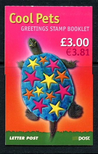 Ireland 2001 - HB87 Stamp Booklet - Value 24.00 Euro - Complete - Free Postage & Packaging