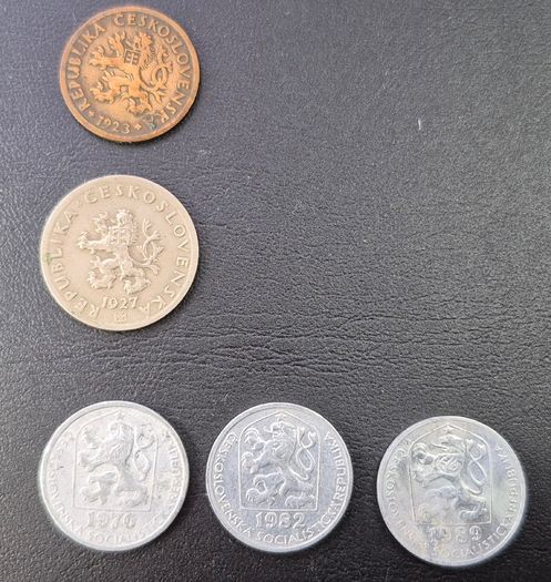 Czechoslovakian coins