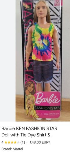 Barbie Ken Fashionistas Doll (Mr483)  1