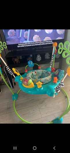 Baby Einstein Ocean Explorers Curiosity Cove 2-in-1 Activity Baby Jumper.
