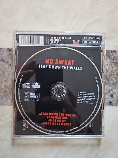 No Sweat CD - Tear Down The Walls