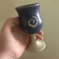 Handmade Ceramic Goblet