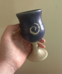 Handmade Ceramic Goblet