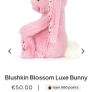 New JELLYCAT Blushkin Blossom LUXE Bunny Medium Image 2