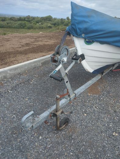 Lake Boat and Boat Trailer