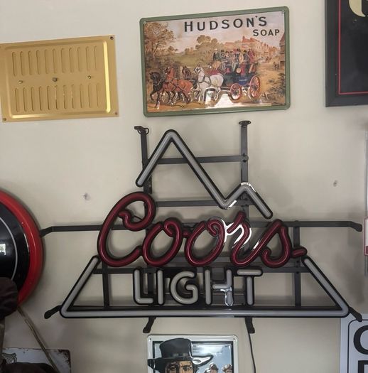 Coors light sign