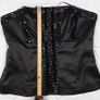 Next Black Satin Beaded Sequin Embellished Strapless Bustier Corset Top 12UK/40EU Image 8