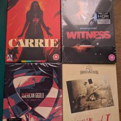 Arrow 4K and Blu Ray Collection