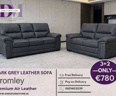 New 3+2 Bromley Leather Sofa Range