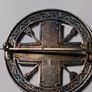 1887 Double Florin, Silver brooch. Image 2