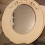 handpainted oval  mirror Image 2