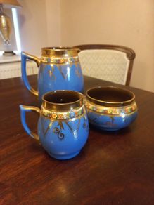 Sadler Jug x2 and sugar bowl