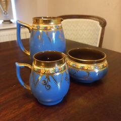 Sadler Jug x2 and sugar bowl