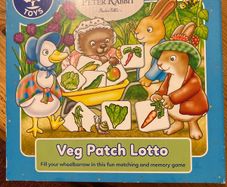 Peter Rabbit  Veg Patch Lotto. Suit 3 yrs up