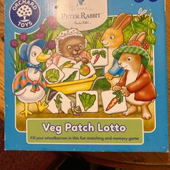 Peter Rabbit  Veg Patch Lotto. Suit 3 yrs up
