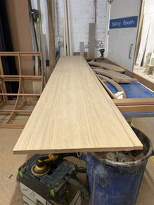 Oak veneer lengths