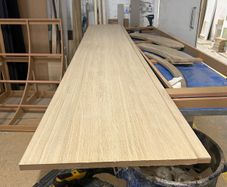 Oak veneer lengths