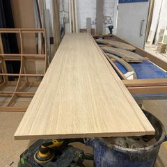 Oak veneer lengths